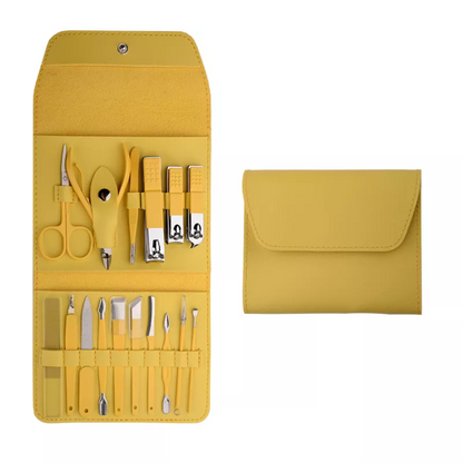 Set Manicure Y Pedicure x16 Piezas Kit