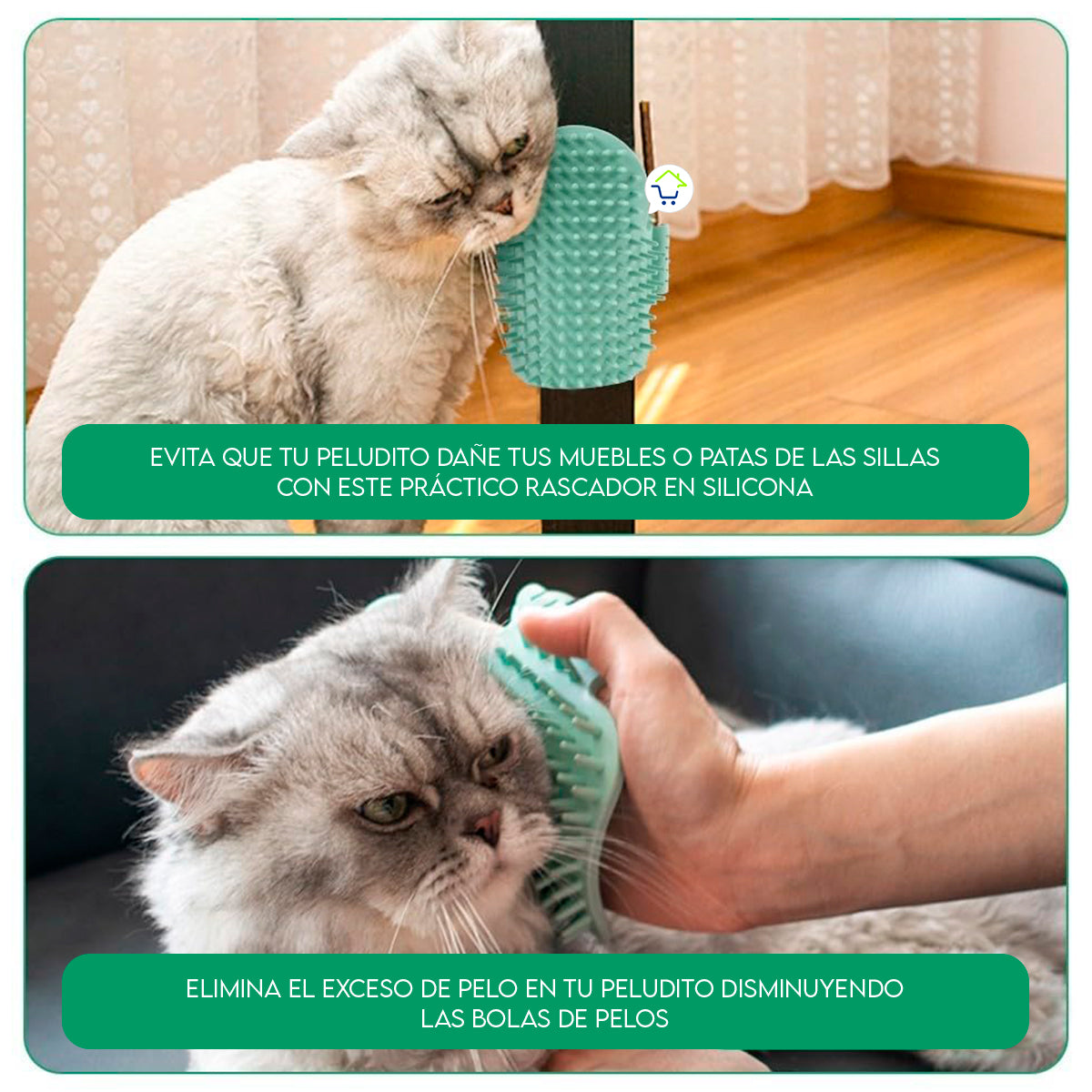 Rascador Quita Pelos Para Gato CENC-015