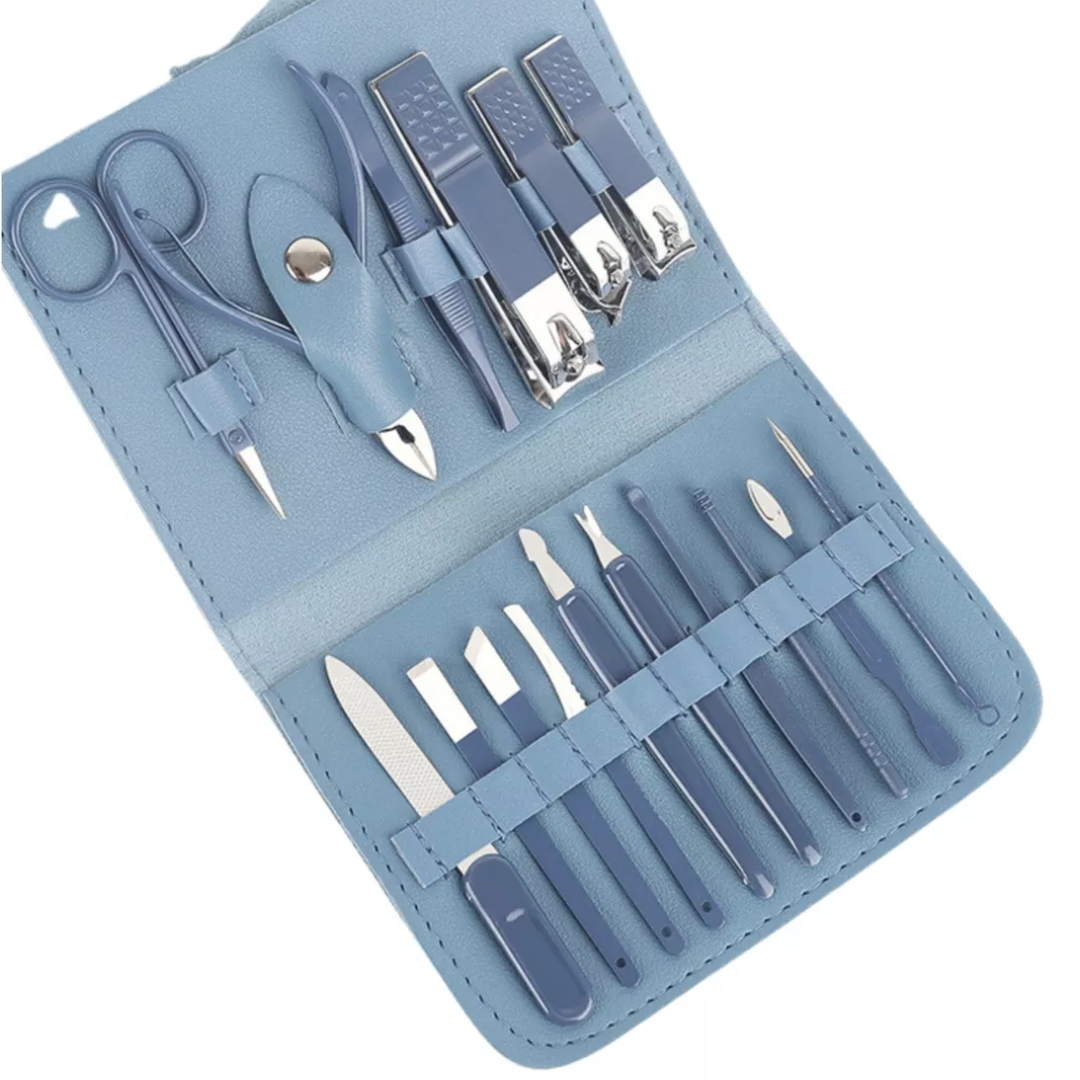 Set Manicure Y Pedicure x16 Piezas Kit